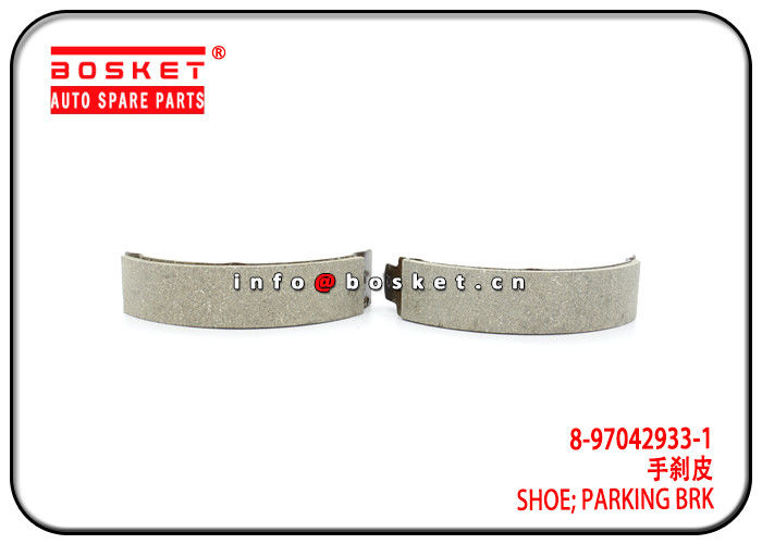 4JB1 NKR55 Isuzu Brake Parts 8-97042933-1 8970429331 Parking Brake Shoe