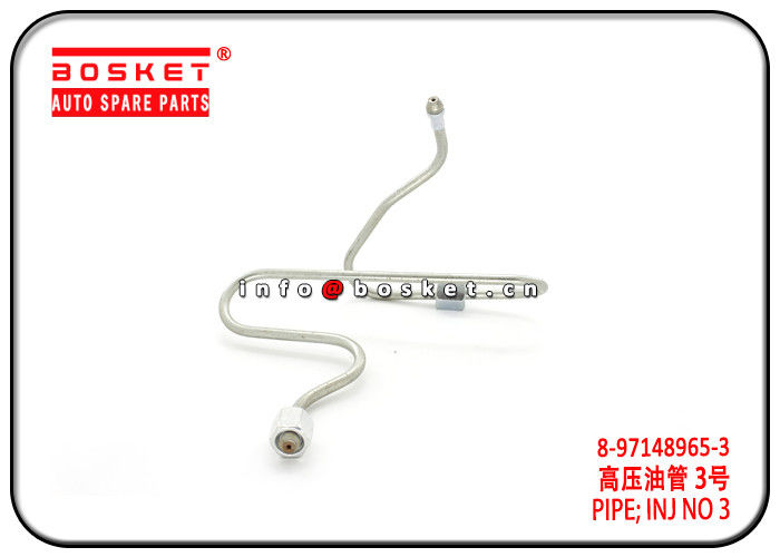8-97148965-3 8971489653 Injection NO 3 Pipe For ISUZU 4HE1 NPR