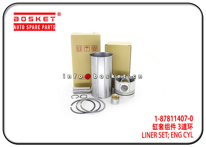 1-87811407-0 1878114070  6BG1TC EV Isuzu Engine Parts Cylinder Liner Kit