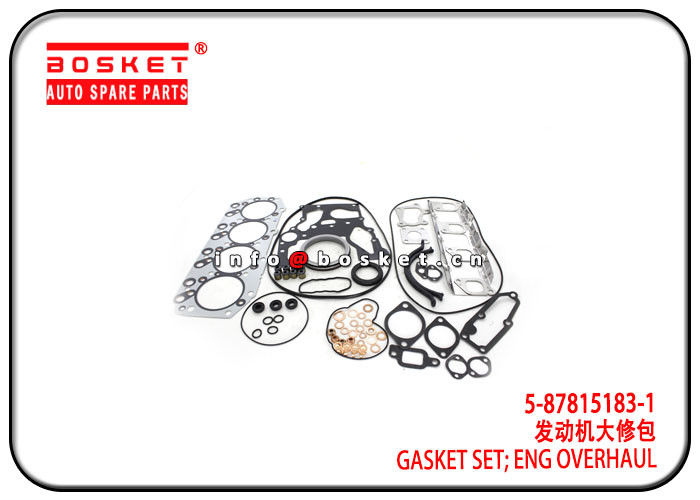 5-87815183-1 5878151831 Engine Overhaul Gasket Set For ISUZU 4JA1 TFR