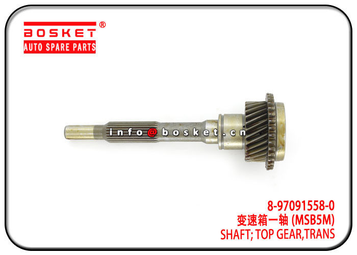 8-97091558-0 8970915580 Transmission Top Gear Shaft  For ISUZU 4JB1 NKR55