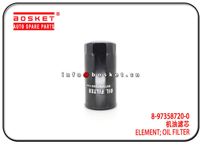 Isuzu 4JJ1 TFR TFS Oil Filter Element 8-97358720-0 8973587200