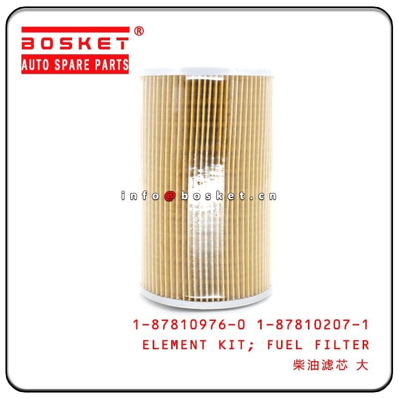 1-87810976-0 1-87810207-1 1878109760 1878102071 Fuel Filter Element Kit  For ISUZU 10PE1 CXZ81