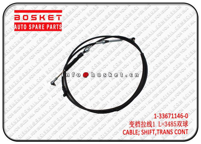 1336711460 1-33671146-0 Transmission Control Shift Cable For Isuzu 6HK1 FVR