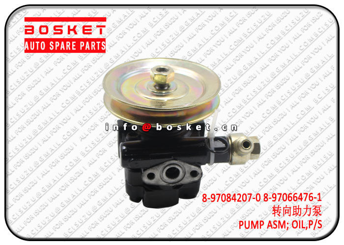 NKR55 4JB1 1 Power Steering Oil Pump Assembly 8970842070 8970664761 8-97084207-0 8-97066476-