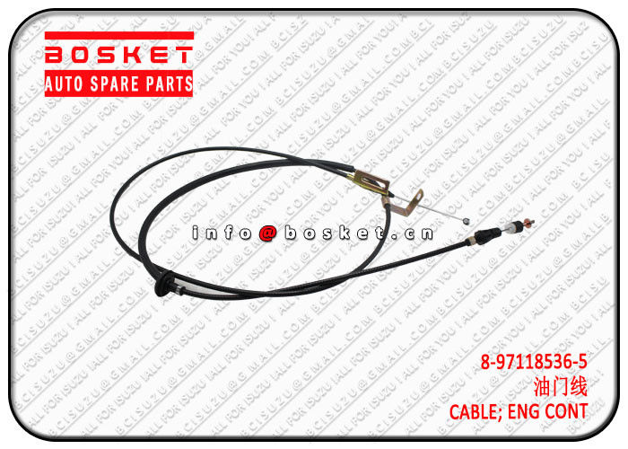 8971185365 8-97118536-5 Isuzu NPR Parts For NPR66 4HF1 Engine Control Cable