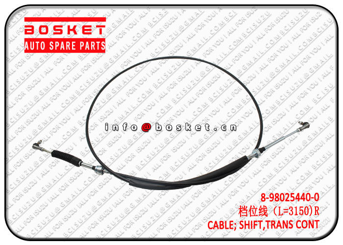 Isuzu 700P Clutch System Parts 8980254400 8-98025440-0 Trans Control Shift Cable