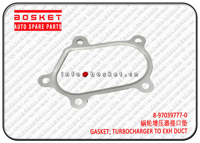 8970397770 8-97039777-0  Isuzu Engine Parts 4HK1 NPR Gasket Turbocharger To Exhaust Duct