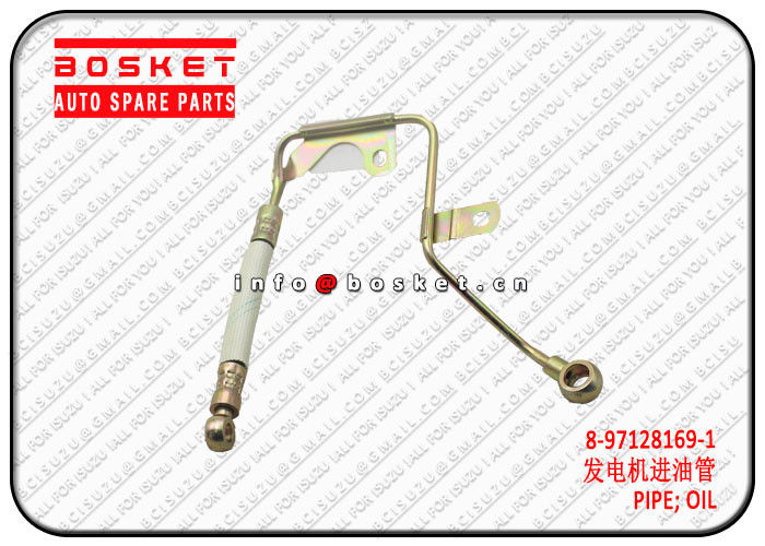 4JA1 NKR NPR Isuzu Engine Parts 8971281691 8-97128169-1 Oil Pipe