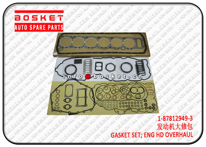 Isuzu 6WG1 XE Engine Head 1878129493 Overhaul Gasket Set