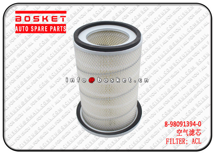 8980913940 5876100280 4HE1 NPR Isuzu Air Cleaner Filter