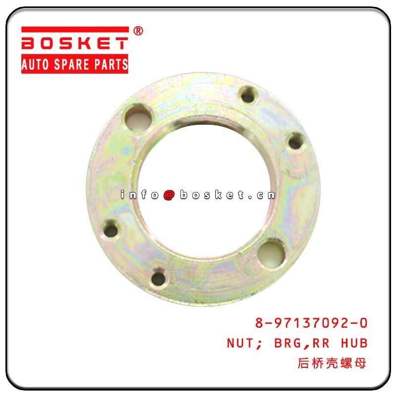 8-97137092-0 8971370920 Rear Hub Bearing Nut NKR Truck Chassis Parts
