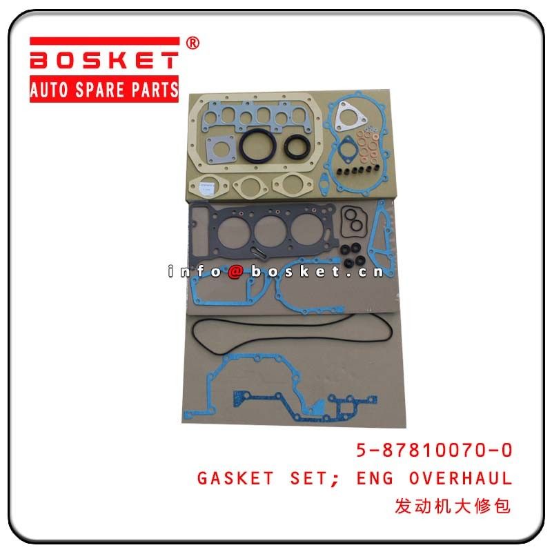 5-87810070-0 5878100700 3KR1 Isuzu Replacement Parts Engine Overhaul Gasket Set