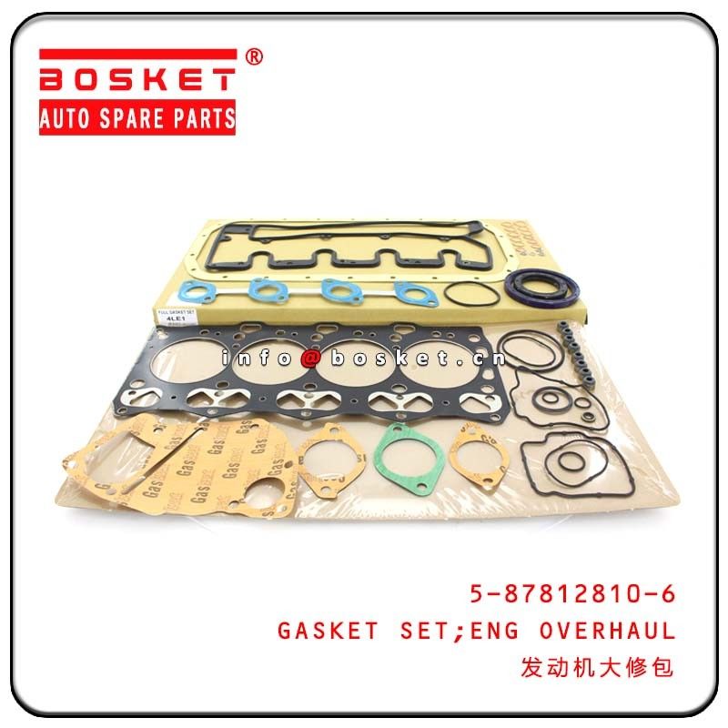 5-87812810-6 5878128106 Engine Overhaul Gasket Set For Isuzu XD 4LE2 4LE1