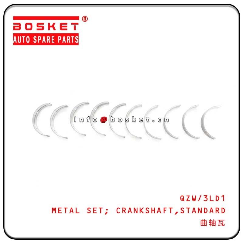 QZW 3LD1 Isuzu Replacement Parts Standard Crankshaft Metal Set