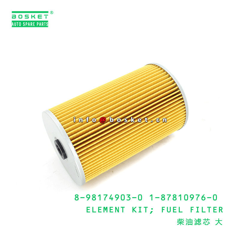 1878109760 8981749030 8-98174903-0 1-87810976-0 Fuel Filter Element Kit For ISUZU CVZ CXZ CXZ51K 6WF1 VC46