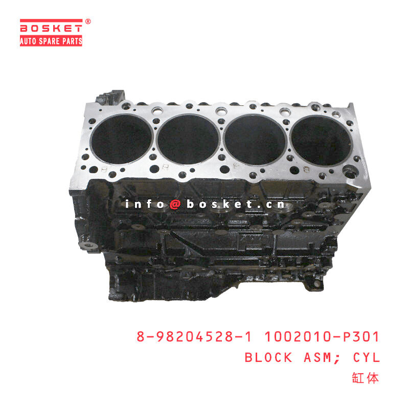 8-98204528-1 1002010-P301 Cylinder Block Assembly 8982045281 1002010P301 For ISUZU NPR75 4HK1