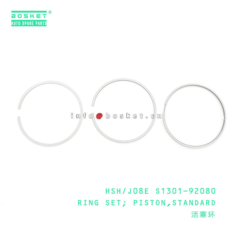 S1301-92080 Standard Piston Ring Set  For HINO J08E