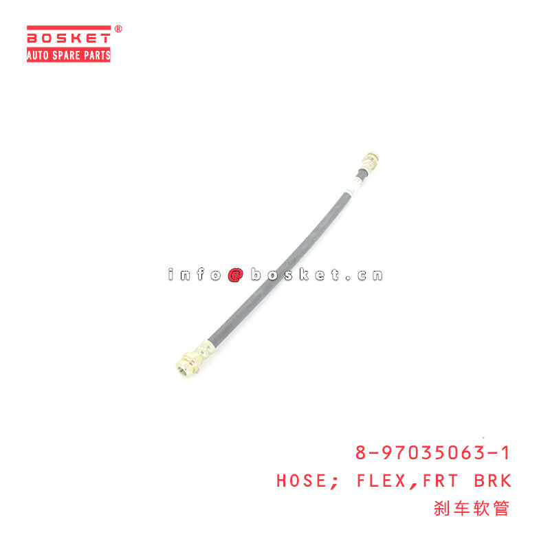 8-97035063-1 Front Flexible Brake Line Hose 8970350631 For ISUZU NKR55 4JB1