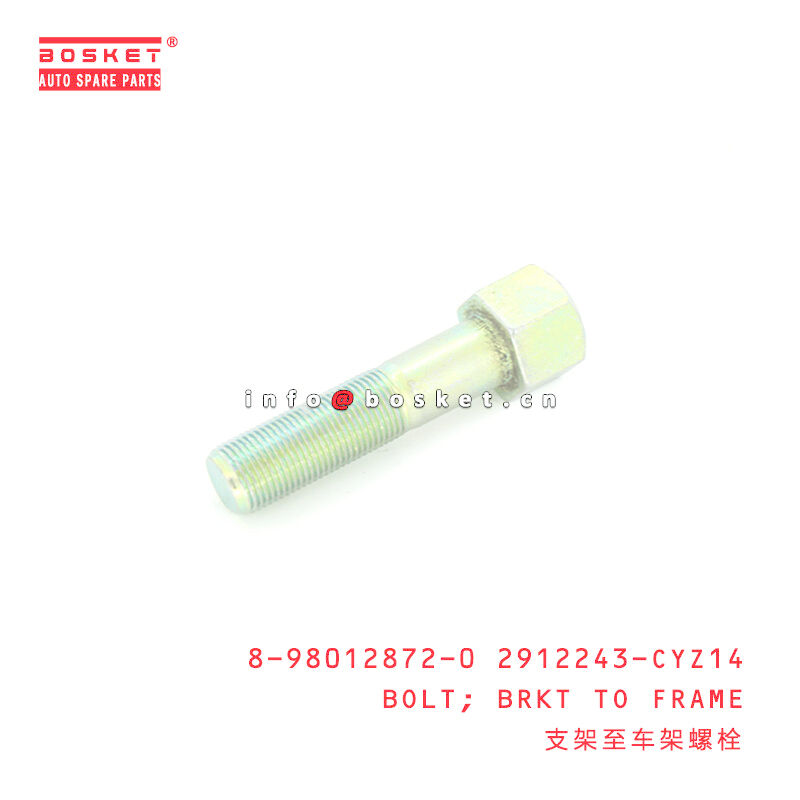 8-98012872-0 2912243-CYZ14 Brake Bracket Bolt For ISUZU CYZ VC46