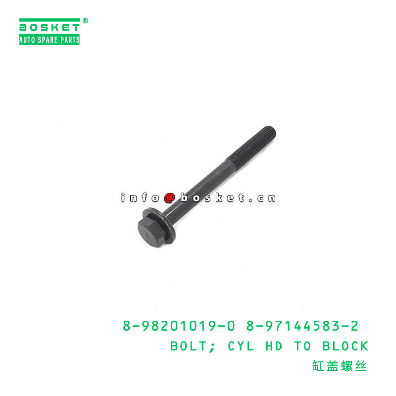 8-98201019-0 8-97144583-2 Cylinder Head Bolt 8982010190 For ISUZU NKR NPR 4JJ1