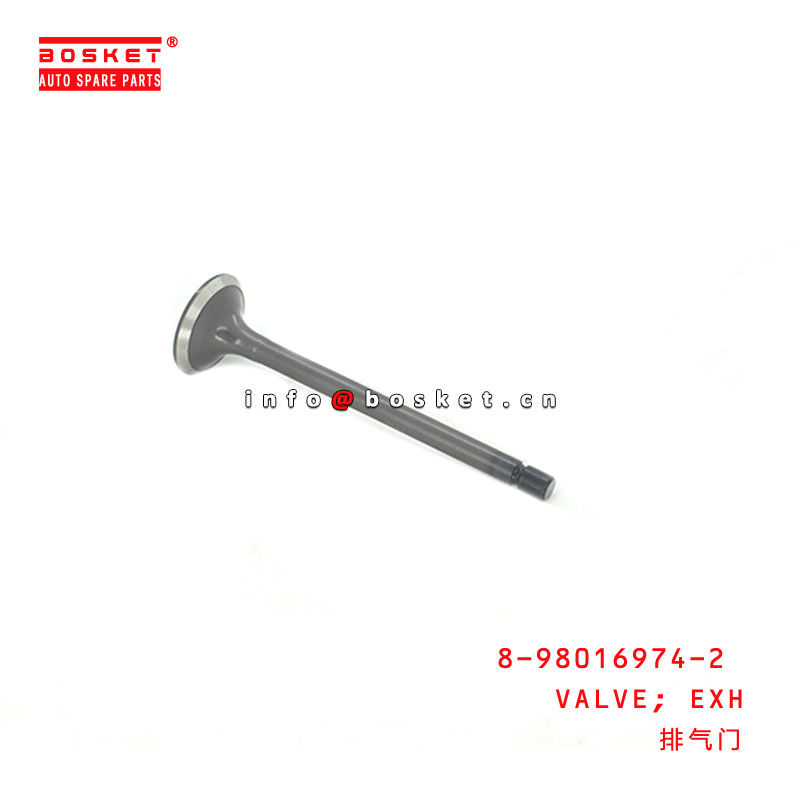 8-98016974-2 Inconel Exhaust Valves 8980169742 For ISUZU NKR NPR 4JJ1