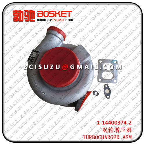  ISUZU CYZ51K 6WF1 TURBOCHARGE 1-14400374-2 1144003742