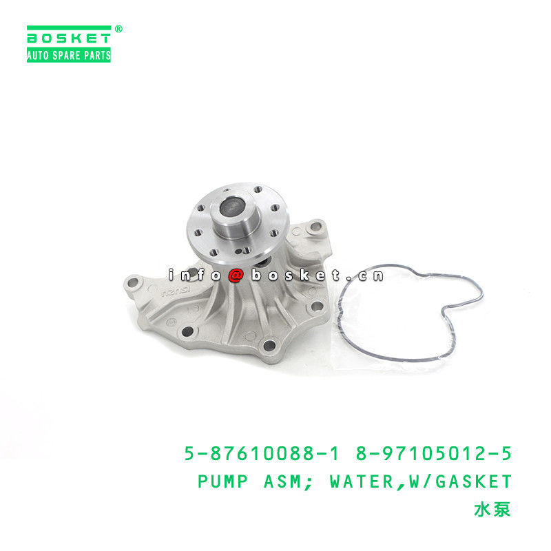 ISUZU NHR NKR NPR 4JG1 Water Pump Assembly With Gasket 5-87610088-1 8-97105012-5