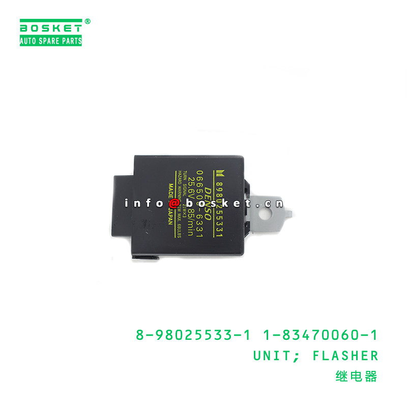 8-98025533-1 1-83470060-1 Flasher Unit 8980255331 1834700601 Suitable for ISUZU 700P VC46