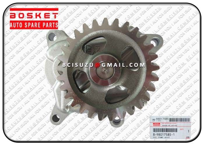 Aluminum Oil Pump Isuzu Engine Parts Npr75 4hk1 898075851 8-98017585-1 , Oem Isuzu Parts