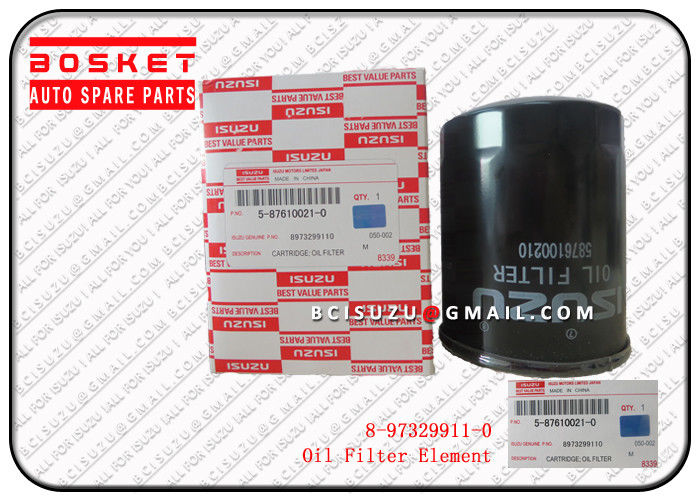Nkr77 4jh1 4kh1 Isuzu Filters Industrial Fuel Oil Filter Element 8973299110 8-97329911-0