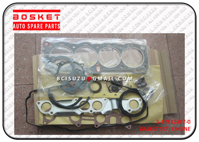 5-87812867-0 Isuzu Cylinder Head Gasket Set For TFR17 4ZE1 5878128670