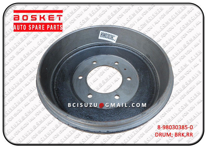 Rear Brake Drum Isuzu D MAX Parts 8980303850 8-98030385-0 , Net Weight 9.1kg