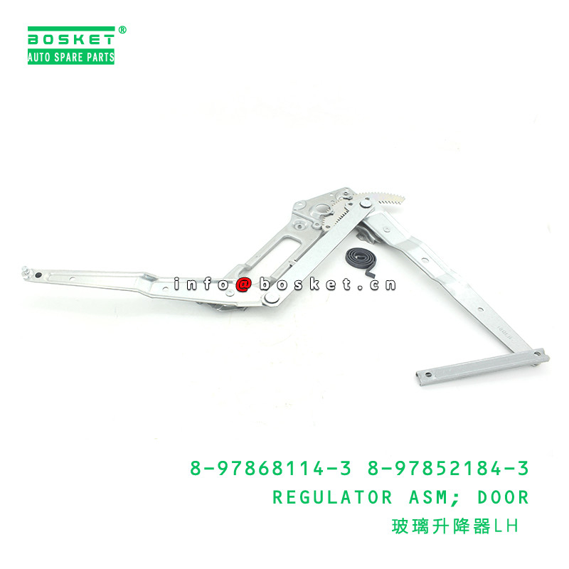 8-97868114-3 8-97852184-3 Door Regulator Assembly 8978681143 8978521843 For ISUZU NKR77 4JH1