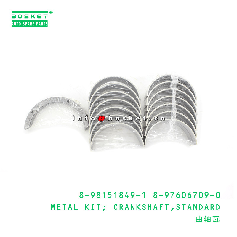 8-98151849-1 8-97606709-0 Standard Crankshaft Metal Kit 8981518491 8976067090 For ISUZU CYZ52 6WG1T