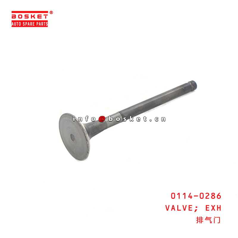 0114-0286 Exhaust Valve Isuzu Engine Parts For 4JB1