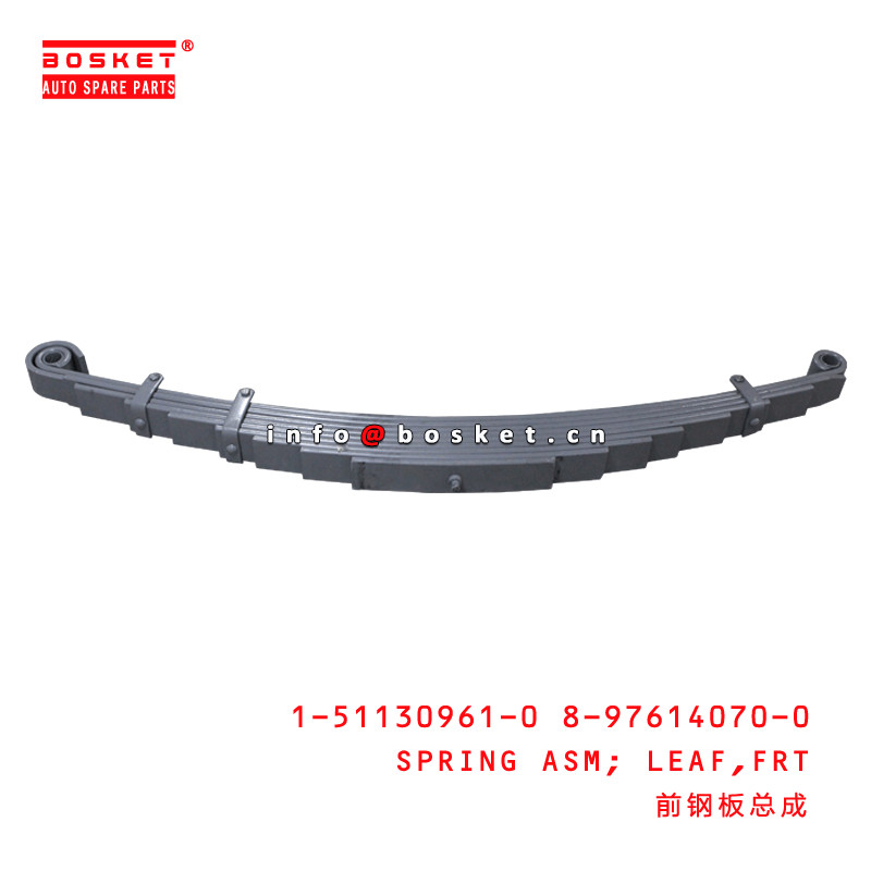 1-51130961-0 8-97614070-0 Front Leaf Spring Assembly 1511309610 8976140700 For ISUZU CYZ