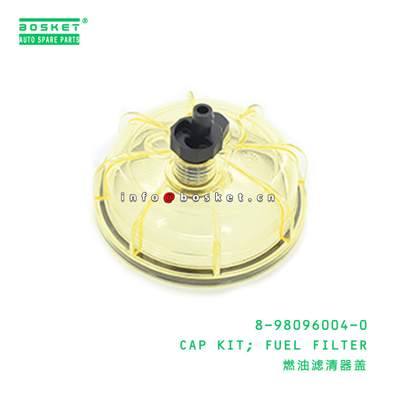 8-98096004-0 Fuel Filter Cap Kit 8980960040 For ISUZU NKR NPR