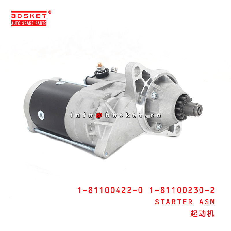 1-81100422-0 1-81100230-2 Isuzu Engine Parts Starter Assembly 1811004220 1811002302 For FRR FTR FVR 6SD1