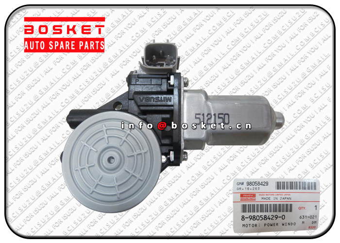 8 98058429 0 8980584290 Japan Nmr Isuzu Truck Parts 4hg1 Front Door Power Window Regulator Motor
