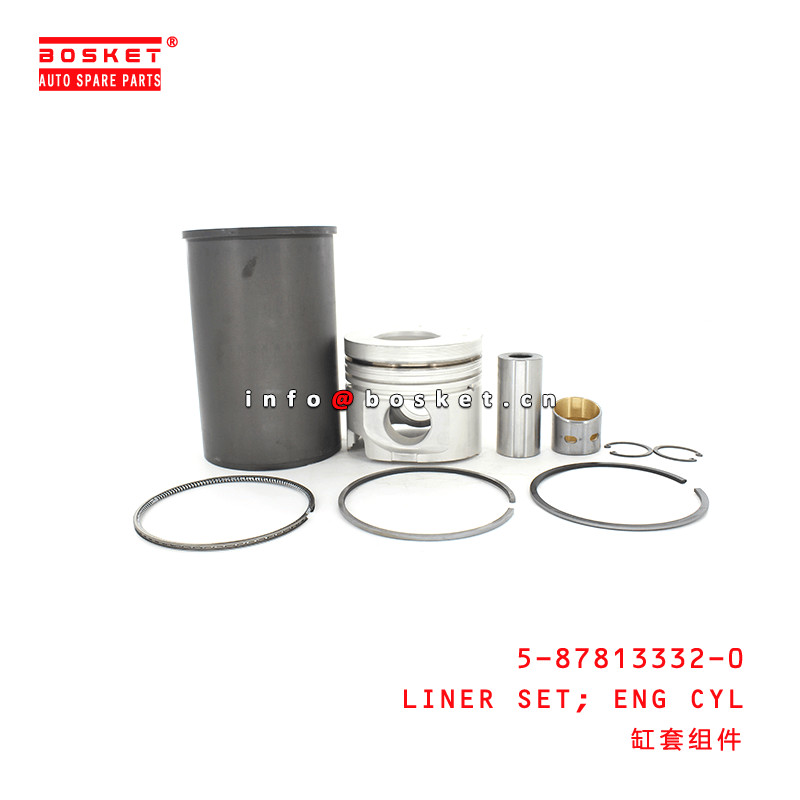 5-87813332-0 Engine Cylinder Liner Set 5878133320 for ISUZU NPR66 4HF1
