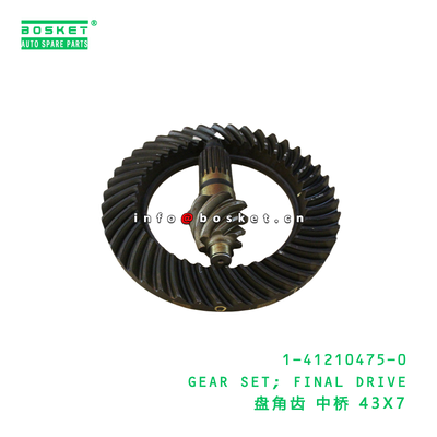 1-41210475-0 GEAR SET FINAL DRIVE suitable for ISUZU  6WF1 1412104750